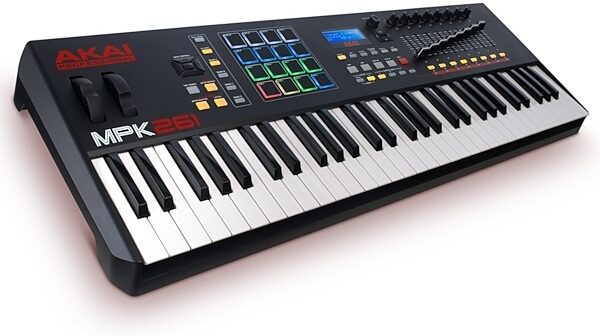 Akai MPK261 Performance Keyboard Controller, 61-Key, New, Main