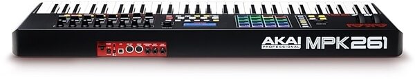 Akai MPK261 Performance Keyboard Controller, 61-Key, New, Rear