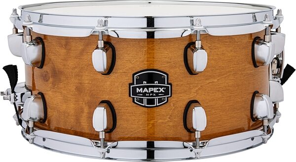 Mapex MPX Maple/Poplar Hybrid Snare, Natural, 14x6.5 inch, Open Box (Like New), Action Position Back
