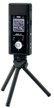 Korg MR2 High Resolution Mobile Recorder, On Stand (NOT Included)
