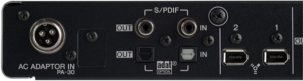 Steinberg MR816X Advanced Integration DSP Studio FireWire Audio Interface, Back Panel Left