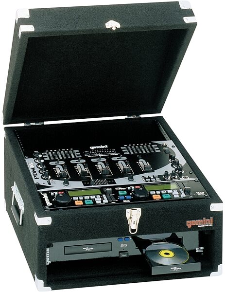 Gemini MRC2 Carpeted Rack Mixer Case 10 Up 2 Down, Main