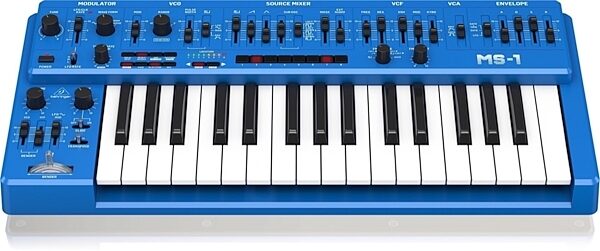 Behringer MS-1 Analog Monophonic Synthesizer, Top Front