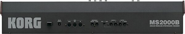 Korg MS2000B Analog Modeled Synthesizer with Microphone, Rear