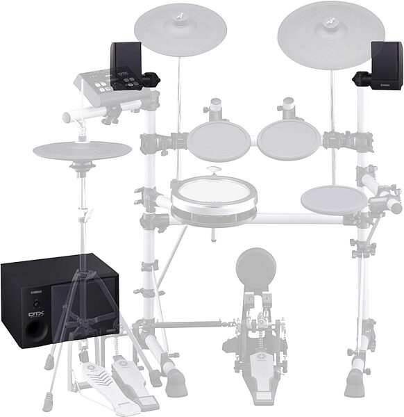 Yamaha MS40DR Drum Monitor System, Setup Example