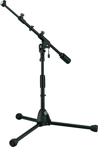 Iron Works Studio MS756LBK Low-Profile Telescoping Boom Microphone Stand, MS756LBK, Action Position Back