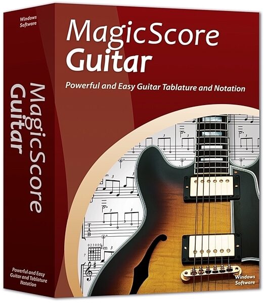 MagicScore Guitar Notation Software, Main