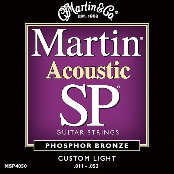 Martin SP 92/8 Phosphor Bronze Acoustic Guitar Strings, MSP4050