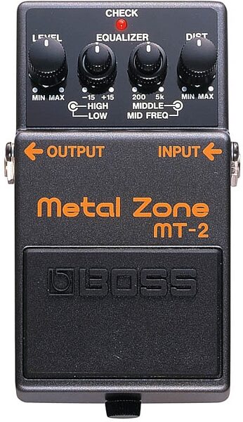 Boss MT-2 Metal Zone Distortion Pedal, New, Main