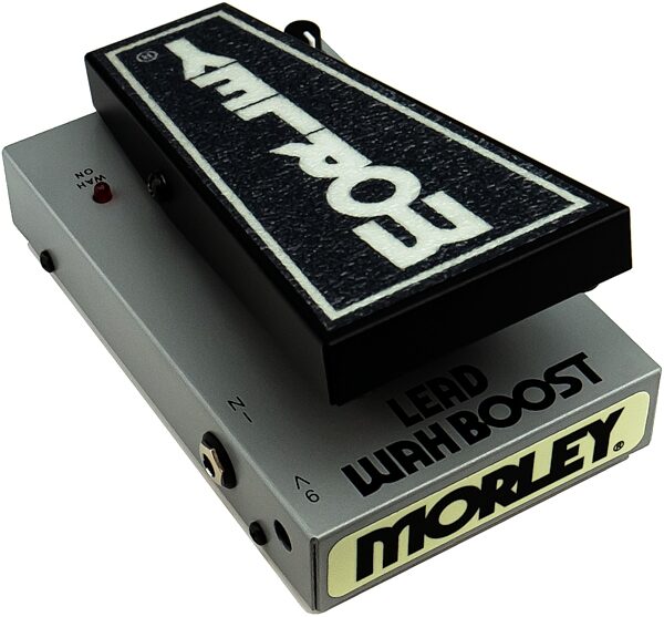Morley 20/20 Lead Wah Boost Pedal, New, Action Position Front