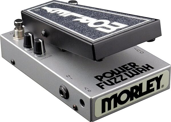 Morley 2020 Power Fuzz Wah Wah Pedal, Angled Front