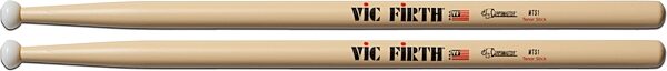 Vic Firth Corpsmaster Multi-Tenor Nylo Drumstick, New, Action Position Back