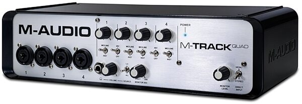 M-Audio M-Track Quad USB Audio Interface, Main