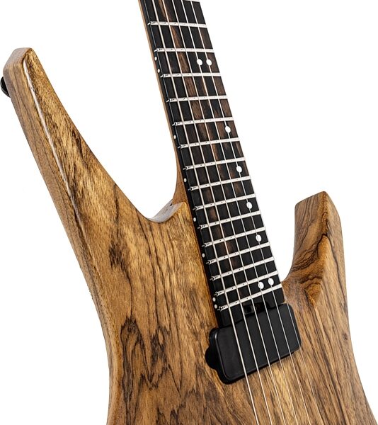 Ernie Ball Music Man Kaizen 6 Electric Guitar (with Case), Black Limba, Action Position Back