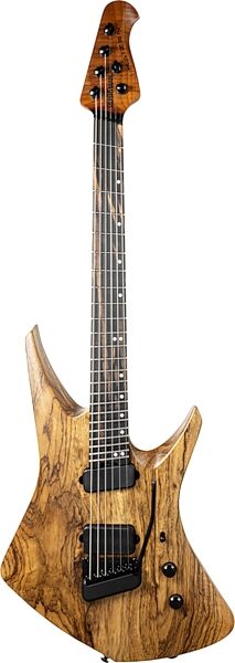 Ernie Ball Music Man Kaizen 6 Electric Guitar (with Case), Black Limba, Action Position Back