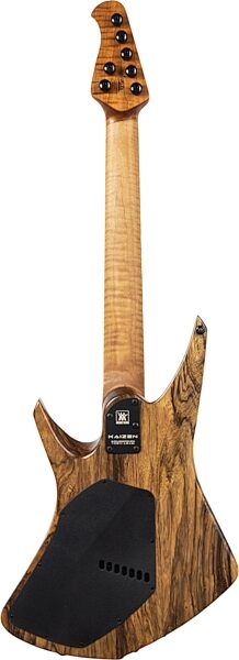Ernie Ball Music Man Kaizen 7 Electric Guitar (with Case), Black Limba, Action Position Back