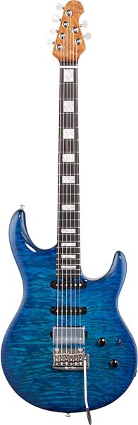 Ernie Ball Music Man 25th Anniversary BFR Luke III HSS Electric Guitar (with Case), Action Position Back