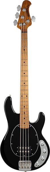 Ernie Ball Music Man StingRay Special Electric Bass (with Case), Black, Action Position Back