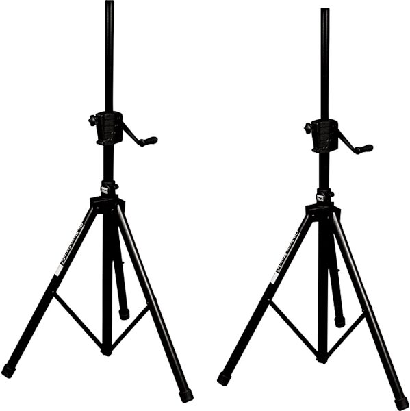 On-Stage SS8800B Plus Power Crank Up Speaker Stand, 2-Pack, On-Stage-Power-Crank-2Pak