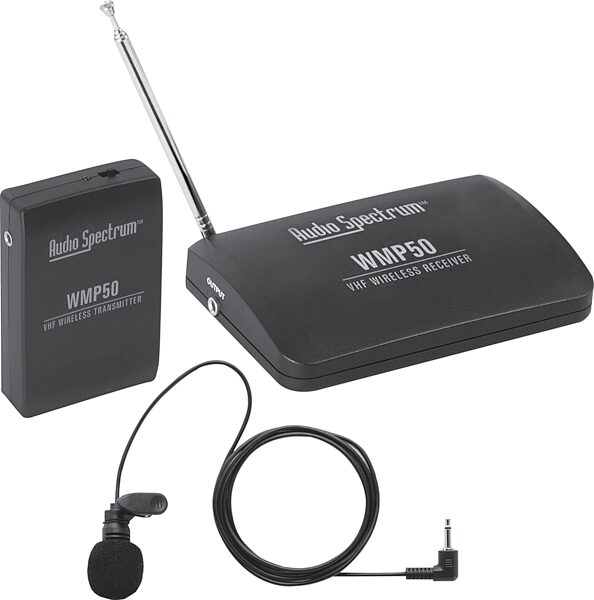 Audio Spectrum WMP50-L Wireless Lavalier Microphone System, Main
