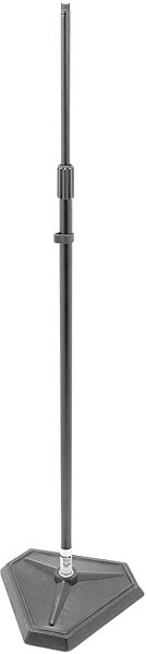 On-Stage MS7625B Hex-Base Quarter-Turn Microphone Stand, Black, Main