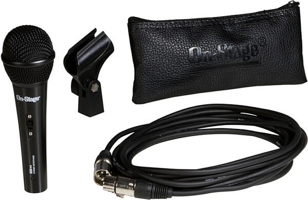 On-Stage AS400V2 Dynamic Handheld Microphone, Action Position Back
