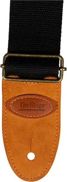 On-Stage GSA30 Cotton Guitar Strap, Action Position Back