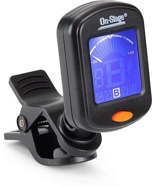 On-Stage GTA3000 Clip-On Tuner, New, Action Position Back