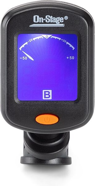 On-Stage GTA3000 Clip-On Tuner, New, Action Position Back