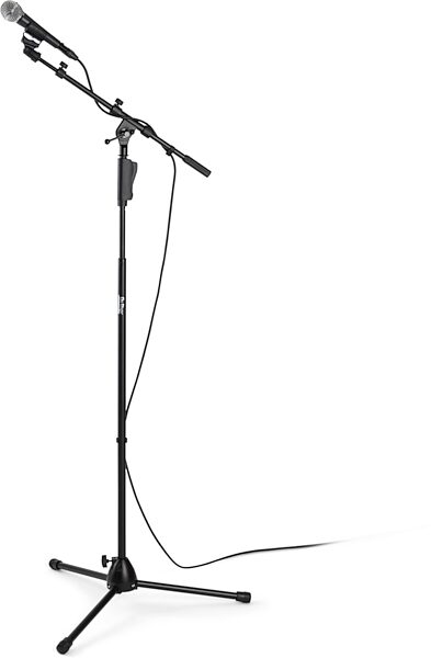 On-Stage MS7550 One-Handed Microphone Stand, New, Action Position Back