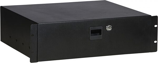 On-Stage Locking Rack Drawer, 3-Space, RDL3000, 3U