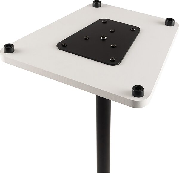 On-Stage SMS7500 Studio Monitor Stands, White, Action Position Back