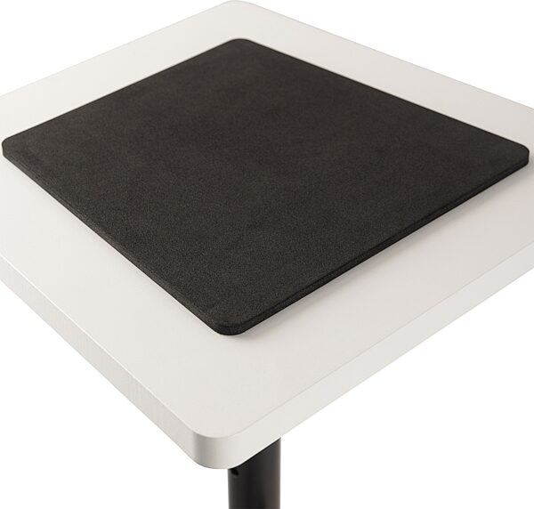 On-Stage SMS7500 Studio Monitor Stands, White, Action Position Back