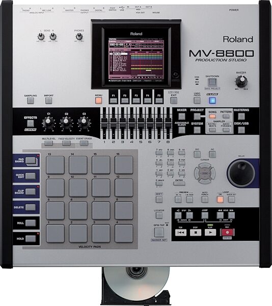 Roland MV8800 Production Studio, Main