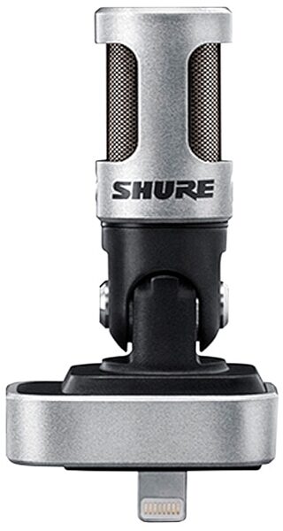 Shure MOTIV MV88 Digital Stereo Condenser Microphone for iOS (with Lightning Connector), Angle