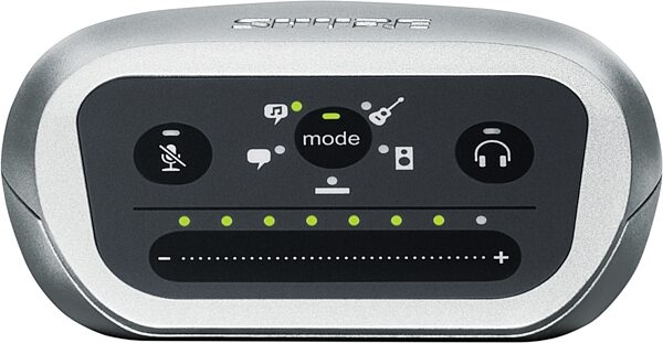 Shure MOTIV MVi Digital Audio Interface (with USB-A and USB-C Cables), New, Action Position Back