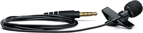 Shure MOTIV MVL Clip-On Lavalier Condenser Microphone, New, Microphone