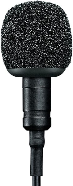 Shure MOTIV MVL Clip-On Lavalier Condenser Microphone, New, Windscreen Detail