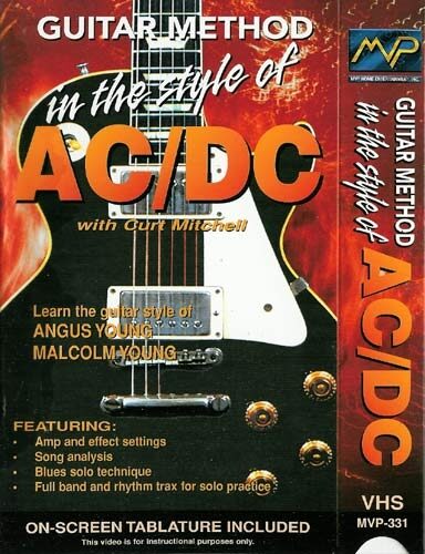 Guitar Method in the Style of AC/DC Video, Main