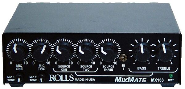 Rolls MX153 Mix Mate 5-Channel Mixer, Main