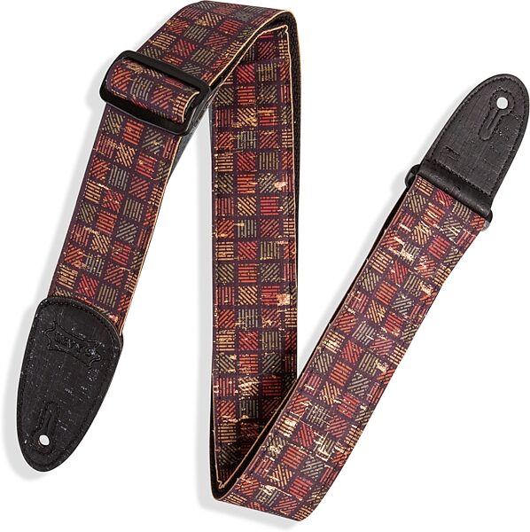 Levy's Wild Cork Vegan Guitar Strap, Main