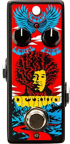 MXR Jimi Hendrix Shrine Series Octavio Mini Fuzz Pedal, Action Position Back