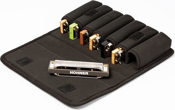 Hohner FlexCase Harmonica Case, Medium, Action Position Back