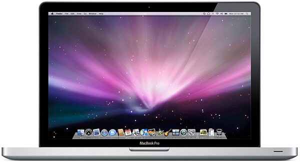 Apple MacBook Pro with Multi-Touch Trackpad (15 in.), Front Open