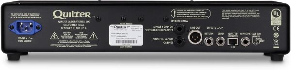 Quilter Aviator Mach 3 Guitar Amplifier Head (200 Watts), New, back