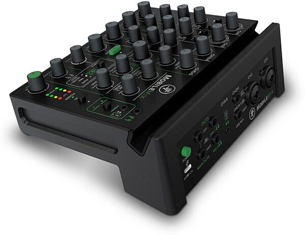 Mackie MobileMix USB Powered Mixer, 8-Channel, New, Main with all components Front
