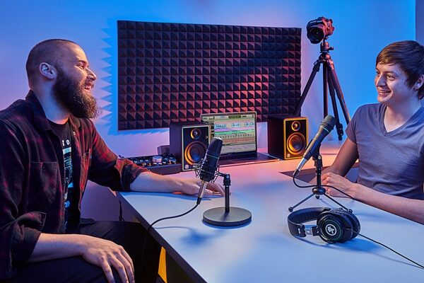Mackie Studio Bundle, In Use: Podcasting