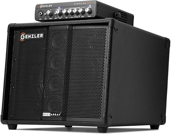 Genzler MG350 BA10 Bass Combo Pack (350 Watts, 1x10"), Angled Front