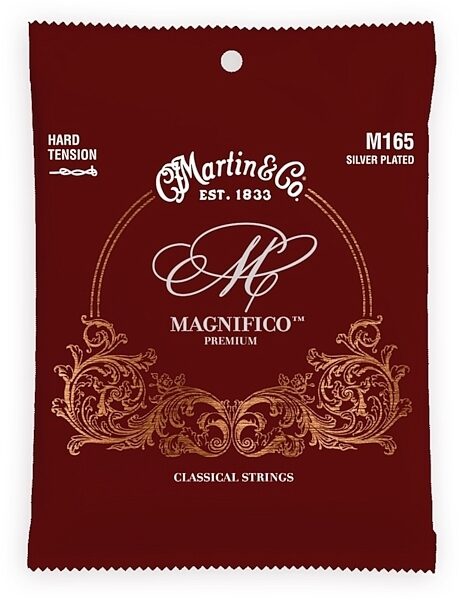 Martin Magnifico Premium Classical Guitar Strings, M165, Hard Tension, Main