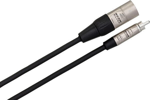 Hosa Pro REAN RCA to XLR3 Male Unbalanced Interconnect Cable, 3 foot, HOSHRX